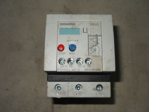 (O4-1)  1 SIEMENS 3RU1146-4JB0 OVERLOAD RELAY