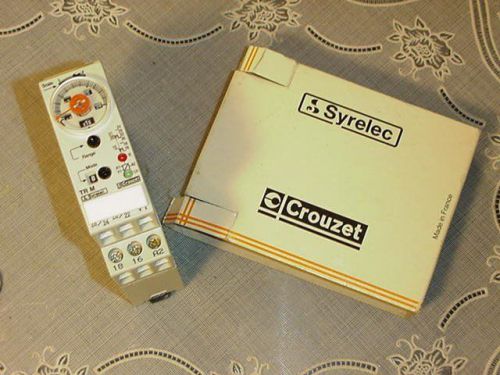 Syrelec Crouzet Timer TR M 88 893 003 0.06 Seconds to 30 Hours 24..240Volt NEW