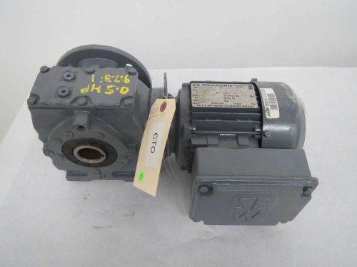 SEW EURODRIVE SAF47DT1D4 1/2HP 330/575V-AC 1700/184RPM 3PH GEAR MOTOR B370130