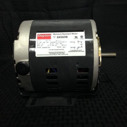 Dayton 1/2 hp moisture resistant motor - 6k069b for sale