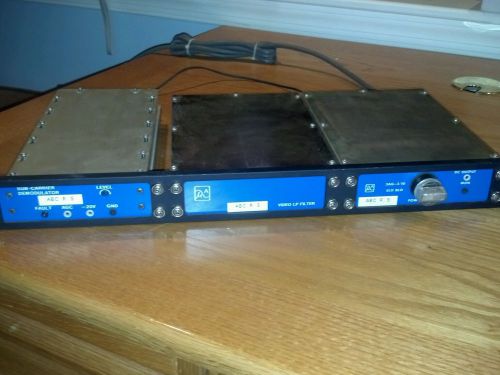 Microwave Associates Subcarrier Demodulator &amp; Video LP Filter