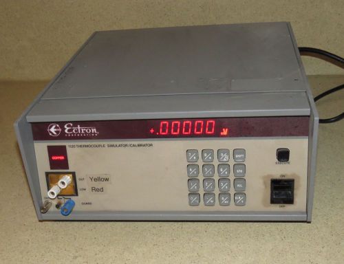 ECTRON MODEL 1120 THERMOCOUPLE SIMULATOR CALIBRATOR -b