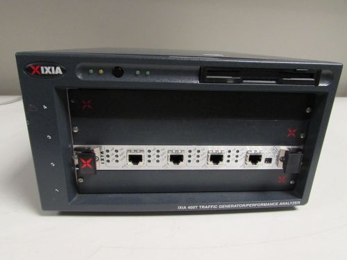 IXIA 400T Data Traffic Generator w/ LM100TX, IXos v4.10