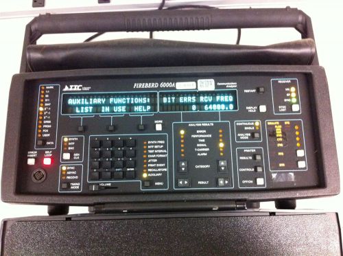 TTC FIREBERD 6000a Communications Analyzer, 41440A / 41800 Cards - OO414