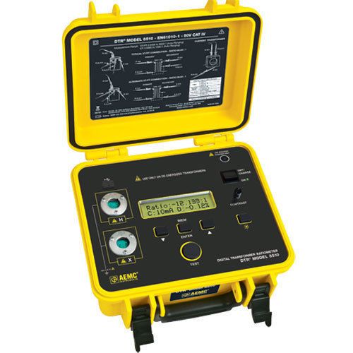 AEMC DTR 8510 Supply Digital Transformer Ratiometer