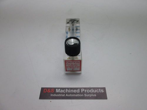 Cole Parmer Flowmeter 0-200 SCFH Air, 1/8&#034; NPT