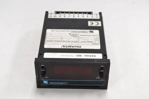 NEWPORT Q2001-H QUANTA 0-1000 DIGITAL INDICATOR PANEL METER 120V-AC 4W B325828