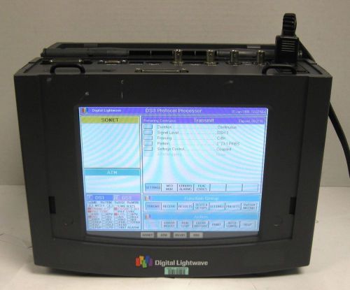 DIGITAL LIGHTWAVE Fiber Optic Network Tester Analyzer ASA-PKG-DS3 ASA-312 516G