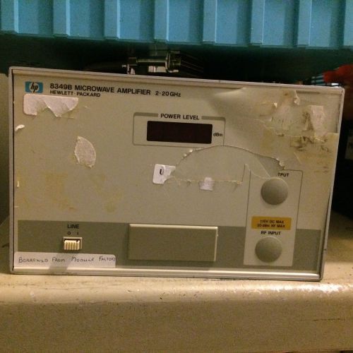 Agilent 8349B Power Amplifier 2-20GHz