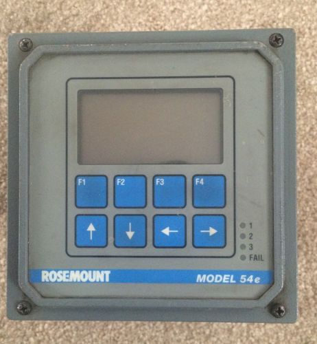 ROSEMOUNT ANALYZER CONTROLLER MODEL 54EPH/ORP MODEL 54e