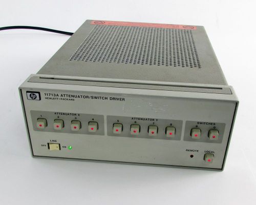 Hp / agilent 11713a attenuator / switch driver for sale