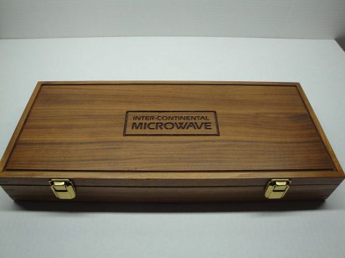 INTER-CONTINENTAL MICROWAVE TRL CALIBRATION KIT 15 MIL SUB,. 200 MIL THRU