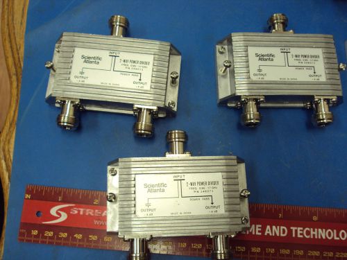 3-PCS LOT Microwave 2-way 4db 0.95 1.7GHZ $$$$