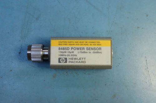 HP Agilent 8485D 50MHz-26.5GHz Power Sensor, -70 to -20dBm, Tested