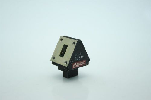 MICROWAVE ASSOCIATES WR62 Waveguide RF Isolator 15.7-17.2 GHz