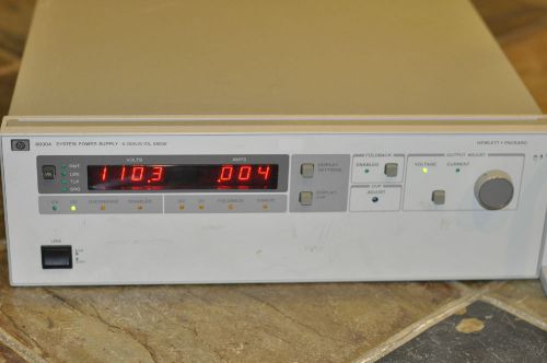 Hewlett Packard  HP Agilent HP 6030A DC POWER SUPPLY 0-200Vdc,  0-17 A,1000W