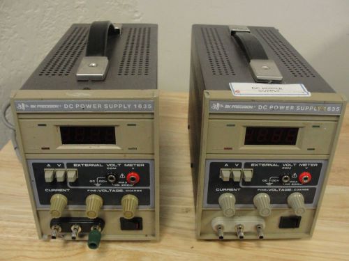 Lot of 2 BK Precision DC Power Supply Model 1635