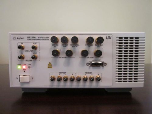 Agilent n8241a arbitrary waveform generator module, 15-bit, 1.25 gs - loaded! for sale