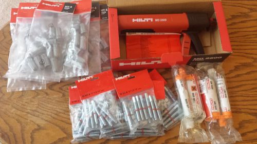 Hilti MD 2500 Hit-HY 20 Hit-A Hit-S Lot