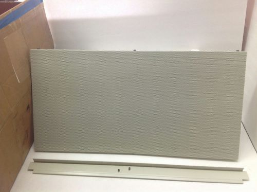 CyberData Celing Tile Drop-In Speaker Gray Singlewire-Enabled Intercom 011199