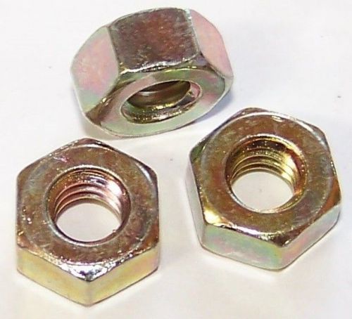 100 Qty-GR8 Hex Nut ZP 1/4-20(9300)