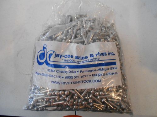 2000x 3/16 x 1 round hd 2117-t4 aluminum rivets a187r1000ad lot for sale