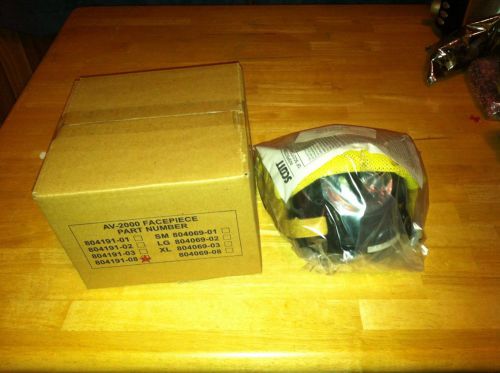 New in sealed box scott av2000 scba mask facepiece comfort seal kevlar harness for sale