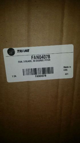 TRANE FAN04078 - Fan 3 Blade 23 DEGREE PITCH