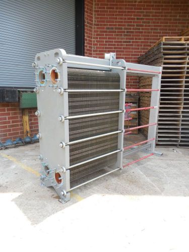 ITT Plate &amp; Frame Heat Exchanger BY543200037100 59-1/2&#034; H X 19-1/2&#034; W 257?F