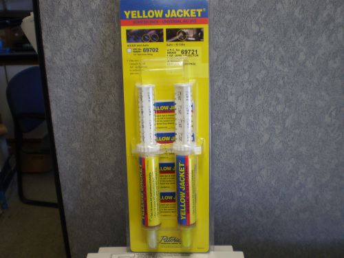 YELLOW JACKET LEAK DETECTOR DYE INJECTORS 69721 R-22 R-12 410A R-134A