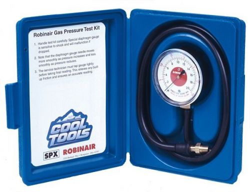 Robinair 42162 manifold pressure test kit 0-10 inch w/c for sale