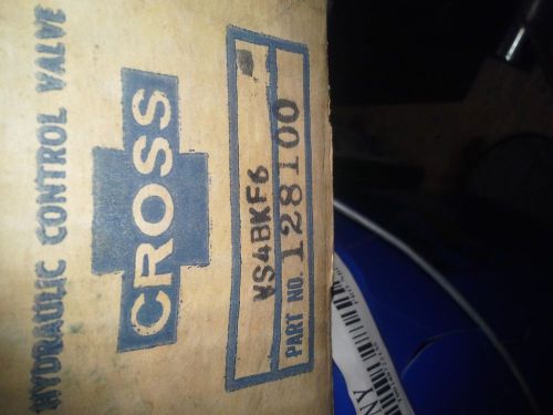 Cross 128100 Hydraulic Valve NOS