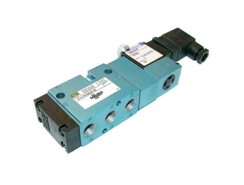 New mac pneumatic solenoid valve 24 vdc model 811c-pm-593jb-152 for sale