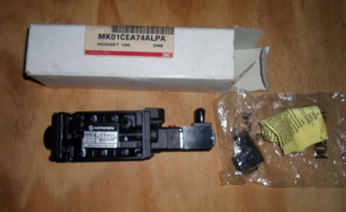 NORGREN MK01CEA74ALPA PNEUMATIC VALVE 24 VDC (NEW IN BOX)