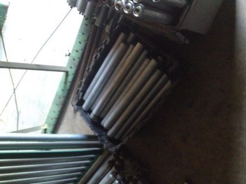 conveyor rollers, gravity, 20.75&#034; wide