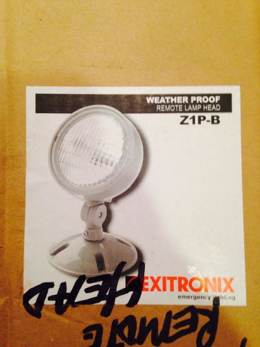 EXITRONIX Remote Emergency Lamp 6VDC PAR36 (Z1P-B) - Free Shipping