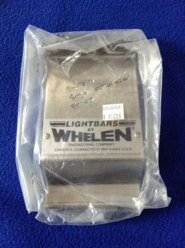 New NOS A PAIR of Whelen Lightbar Siren Light Bar Mounting Bracket Strap 61221