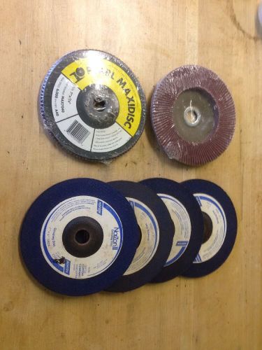 Lot Of (6) 7&#034; Grinding Discs!