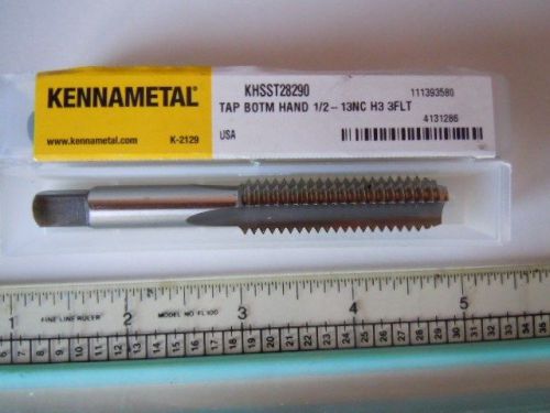 KENNAMETAL  - TAP  BOTM HAND 1/2 -13NC H3 4FLT TN     (2pcs)