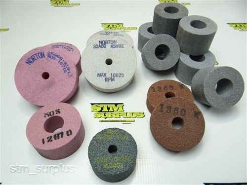 New!! lot of 15 grinding wheels 2&#034; to 3&#034; norton for sale