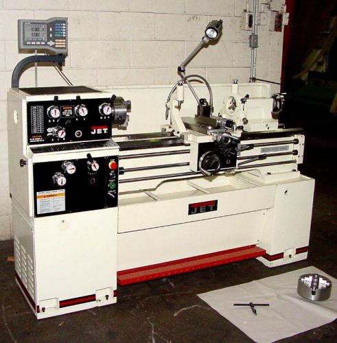 2008 jet gh-1340w-3 removable gap bed 13&#034;/18&#034; x 40&#034;  engine lathe w/ dro, etc. for sale