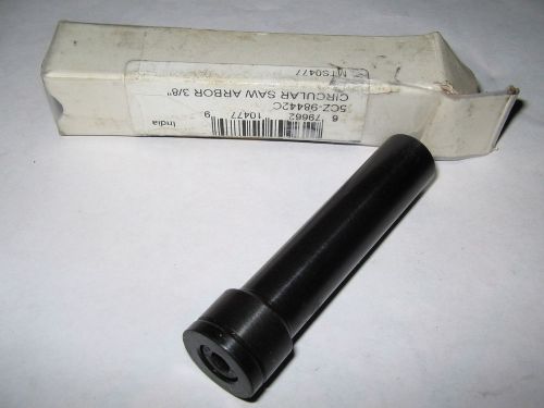 J &amp; L Circular Saw Arbor 3/8” Mount, 1/2&#034; Shank, #5C2-98442C, NOS