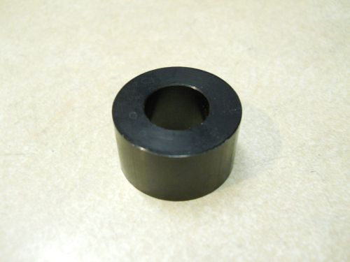 1&#034; od x 1/2&#034; id x .572&#034; l black anodized aluminum spacer or standoff 1&#034; x .5&#034; for sale