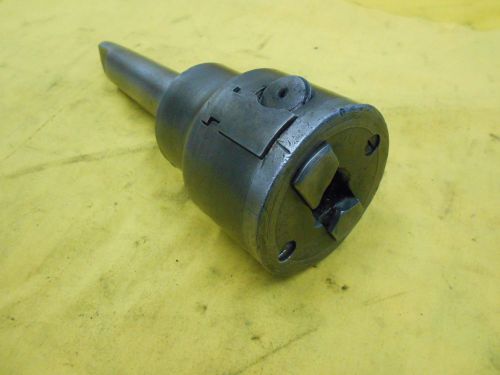 VINTAGE 4 MORSE TAPER DRILL &amp; TAP CHUCK mill lathe holder ONEIDA NATIONAL USA