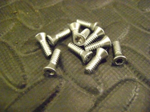 Ingersol SE02-11 Insert Tooling Torx Screws 10pc Lot