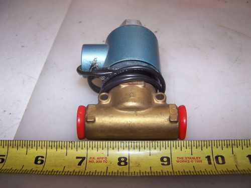 NEW ITT 3/8&#034; NPT SOLENOID MAGNETIC STOP VALVE K21AA1532   120 VOLT