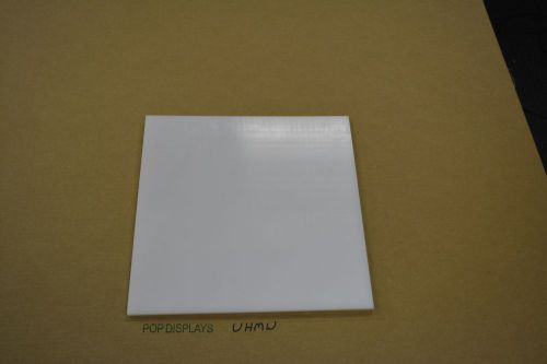 Uhmw sheet 1&#034; x 7&#034; x 5.25&#034; tivar 1000 natural virgin uhmw-pe for sale