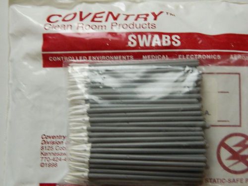 125 coventry 34860 swabs, conical microfiber, 2.8&#034;x 0.09&#034;  *new* for sale