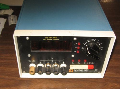 ELECTRO SCIENTIFIC INDUSTRIES ESI MODEL 275 CAPACITANCE METER