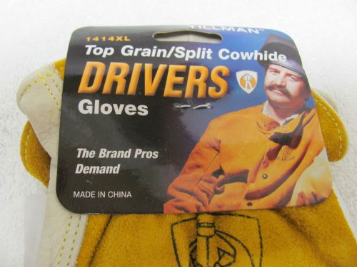 TILLMAN 1414XL DRIVERS GLOVES EXTRA LARGE Split Cowhide